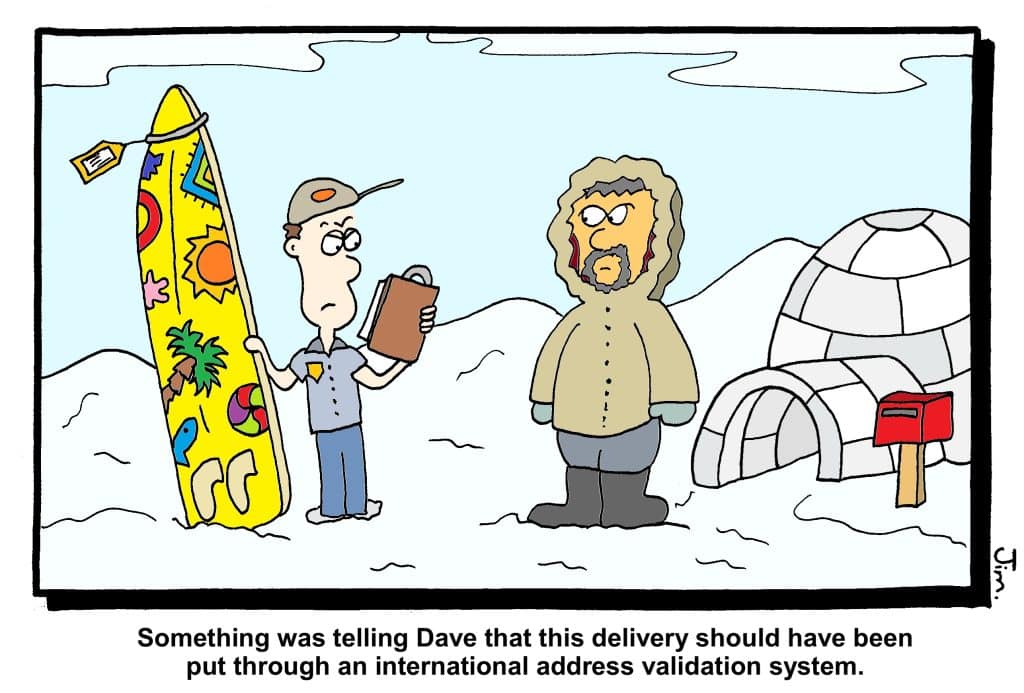 international address validation comic